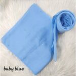 Bawal cotton batu tabur bidang 45 white crystal premium Quality apple green