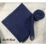 Bawal cotton batu tabur bidang 45 white crystal premium Quality apple green