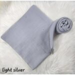 Bawal cotton batu tabur bidang 45 white crystal premium Quality apple green