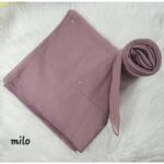 Bawal cotton batu tabur bidang 45 white crystal premium Quality apple green