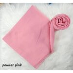 Bawal cotton batu tabur bidang 45 white crystal premium Quality apple green