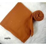 Bawal cotton batu tabur bidang 45 white crystal premium Quality apple green
