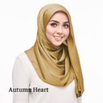 Shwal bubble satin 1.8 metter premium Quality Vanila White