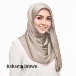 Shwal bubble satin 1.8 metter premium Quality Vanila White