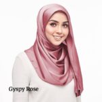 Shwal bubble satin 1.8 metter premium Quality Vanila White