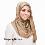 Shwal bubble satin 1.8 metter premium Quality Vanila White
