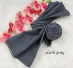 Tudung Bawal Cotton Bidang baby blue