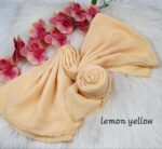 Tudung Bawal Cotton Bidang baby blue