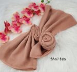 Tudung Bawal Cotton Bidang baby blue